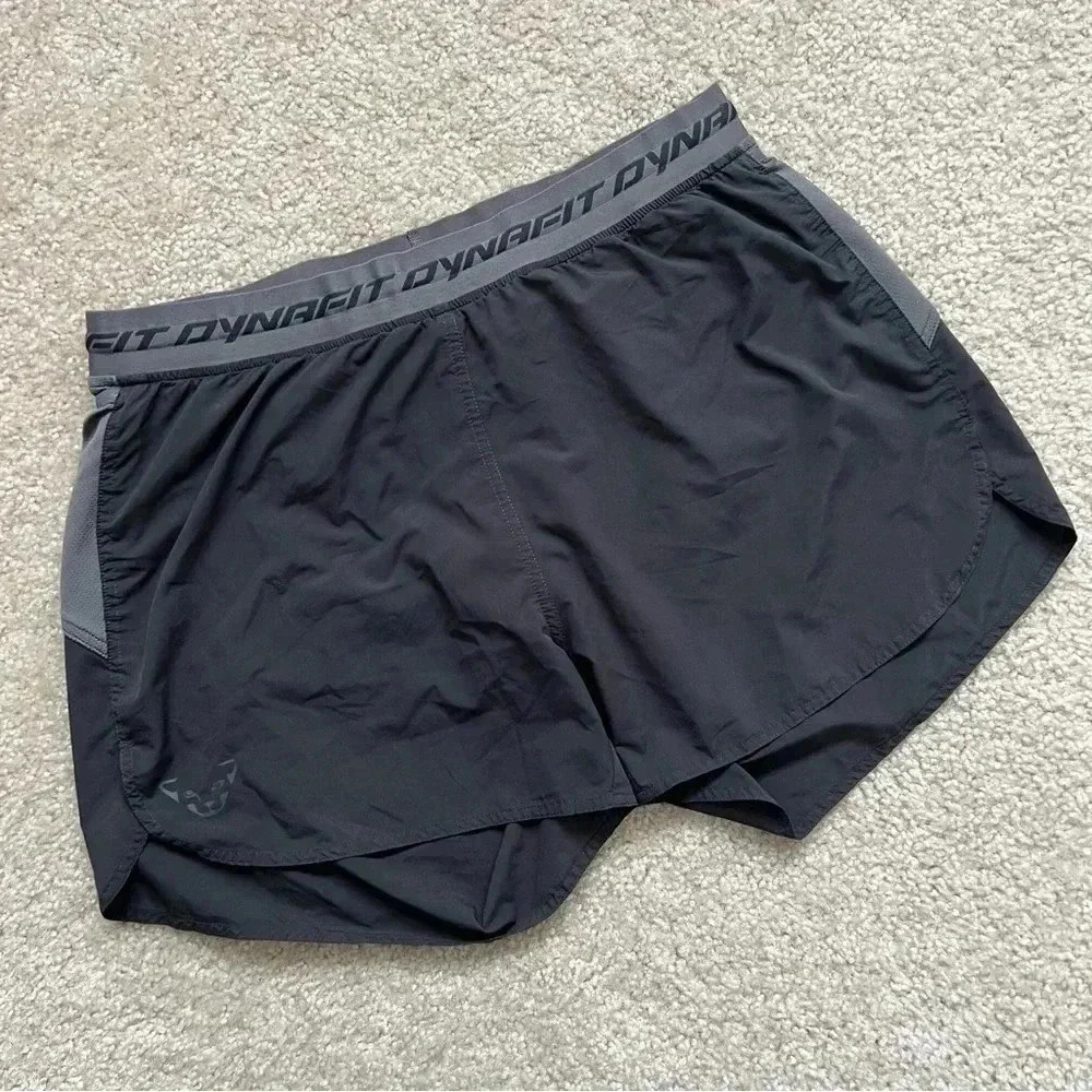 Dynafit Men Enduro DST Durastretch Running Shorts Size Large 36 Asphalt 3.5” $79